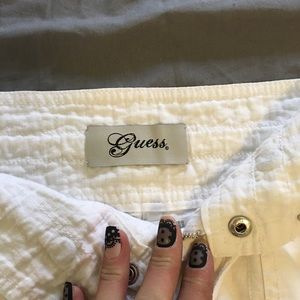 Vintage Guess white mini